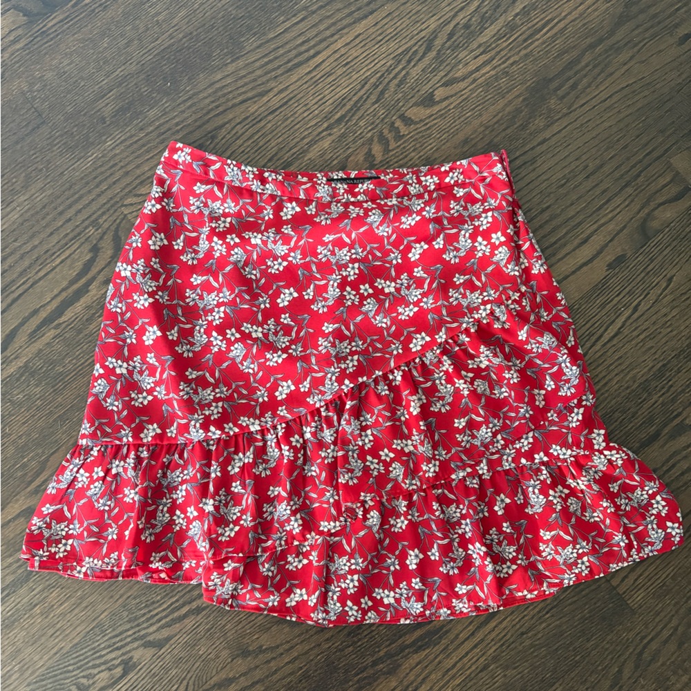 Floral Red Skirt BR 6